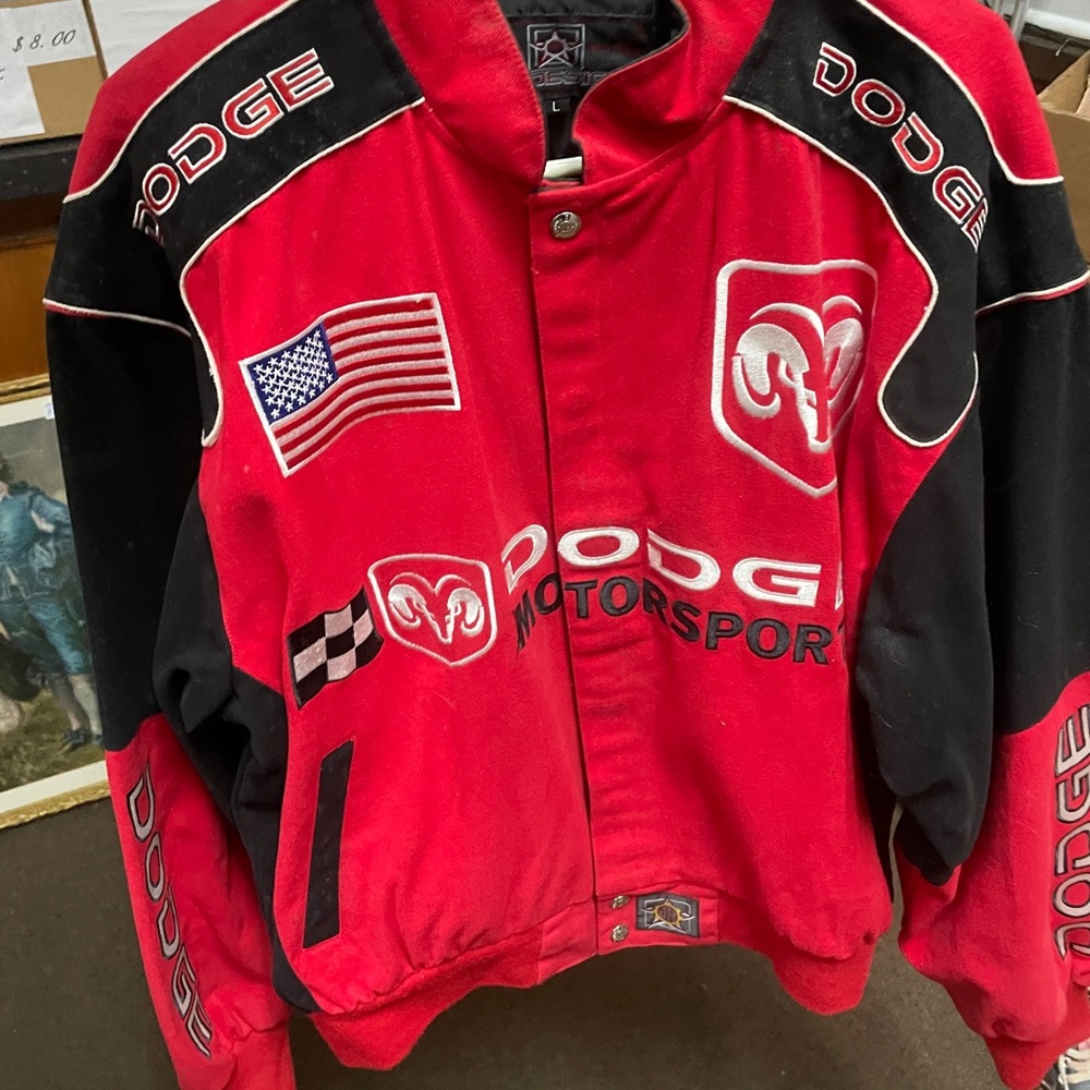 Dodge Racing Jacket Size Large - image 1